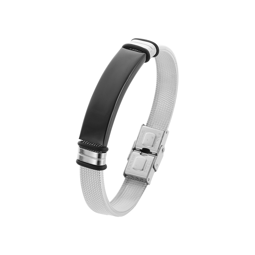 Women Fashion Brand Logo - Custom Logo Name Silicone Bracelet Men