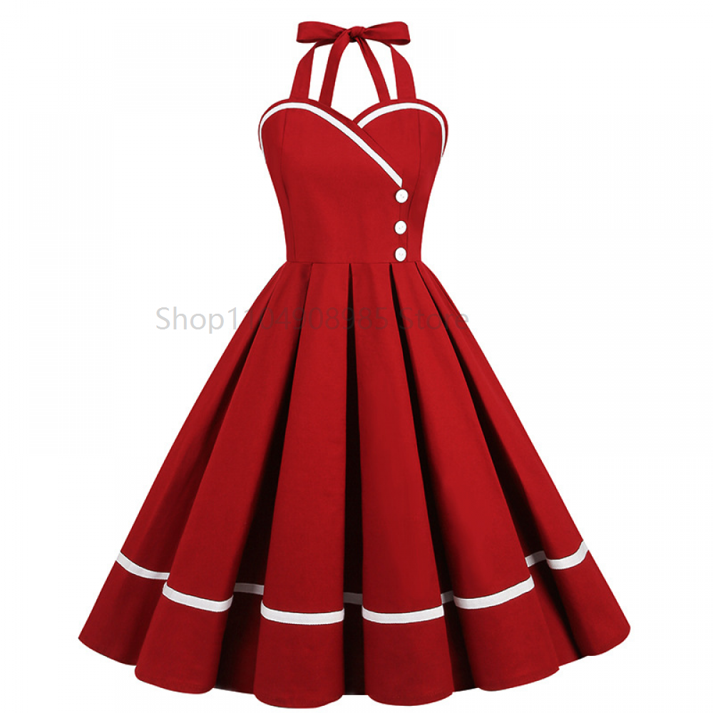 Women'S Fashion In The 50S - Retro Dress Women Elegant Fashion 50s
