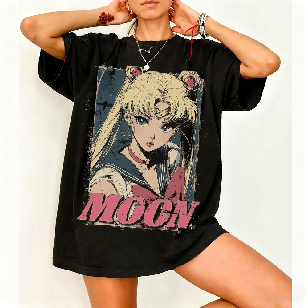 Women'S Fashion From The 90S - Sailor Moon Retro 90s Anime Graphic