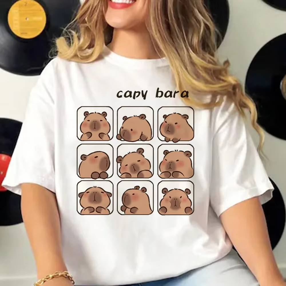 Women'S Fashion From The 90S - Funny 90s Capybara Tshirt Women T-Shirt