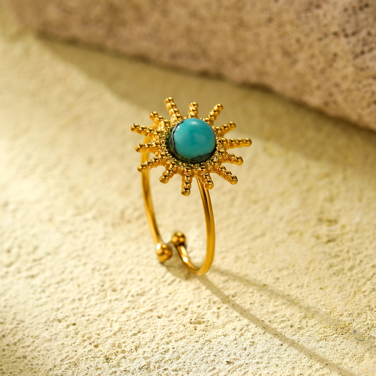 Women'S Fashion Website - NIMAI Official-website Stainless Steel Sun Burst