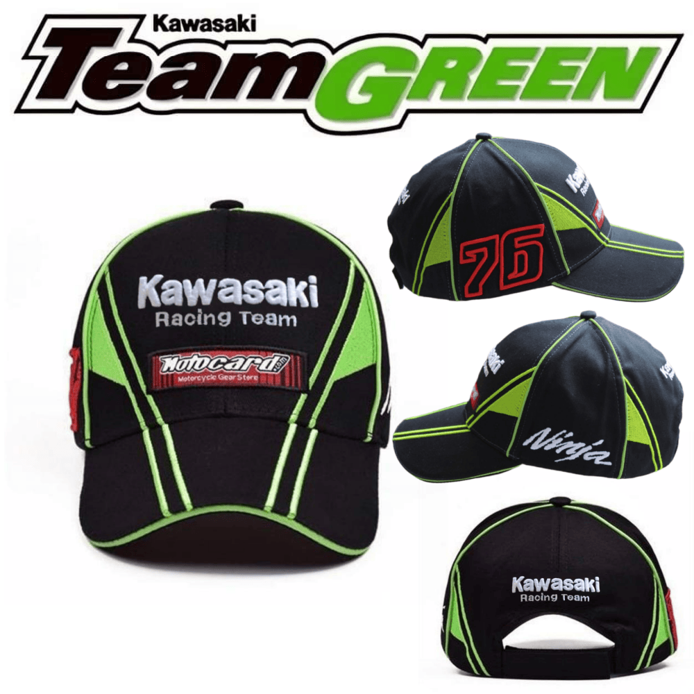Women'S Fashion Hats - New Original version Kawasaki racing cap
