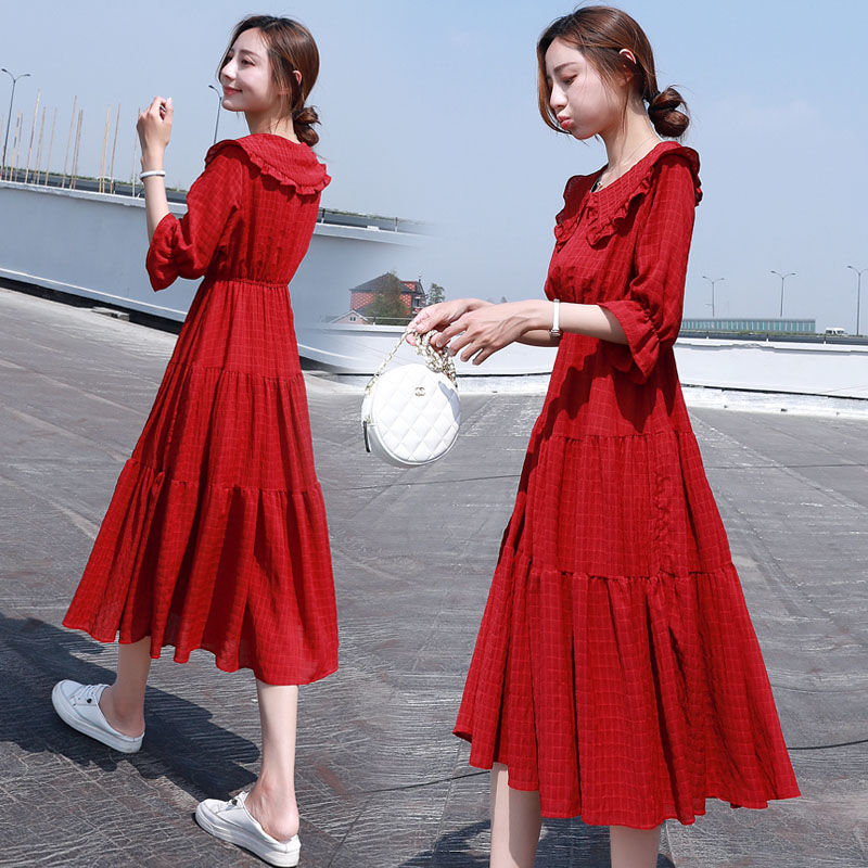Midi Fashion Elegant 2025 Puff - Wrap Blouse Chiffon 리뷰 및 가격