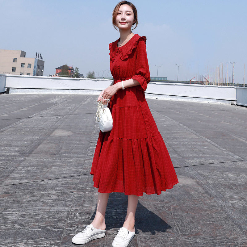 Midi Fashion Elegant 2025 Puff - Wrap Blouse Chiffon 리뷰 및 가격