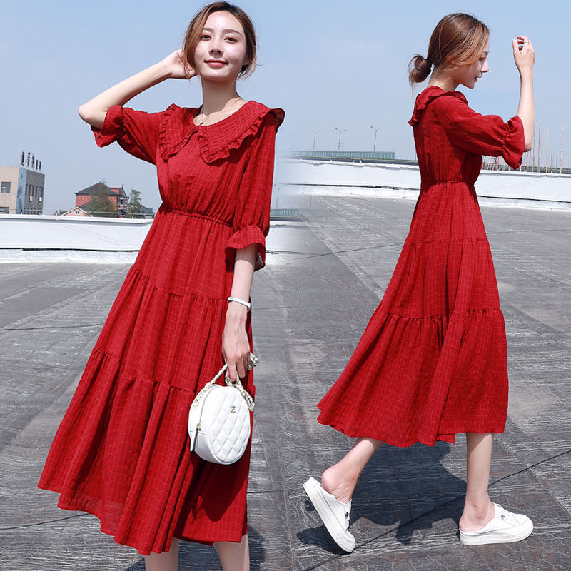 Midi Fashion Elegant 2025 Puff - Wrap Blouse Chiffon 리뷰 및 가격