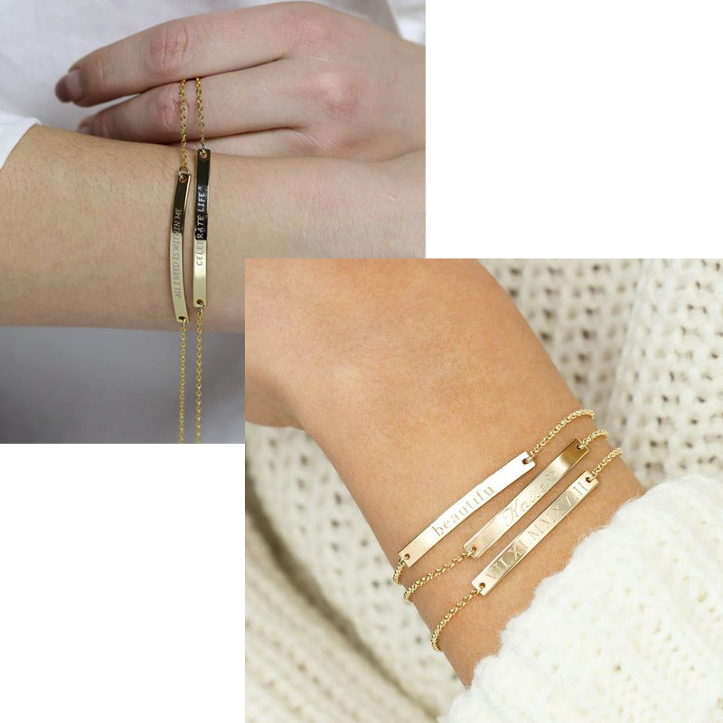 Elegant Personalized ID Bar Br - Women Fashion Quotes 리뷰 및 가격