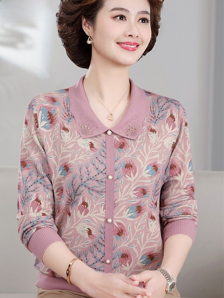 Fashionable Knitted Loose Long - Women'S Fashion In The 50S 리뷰 및 가격