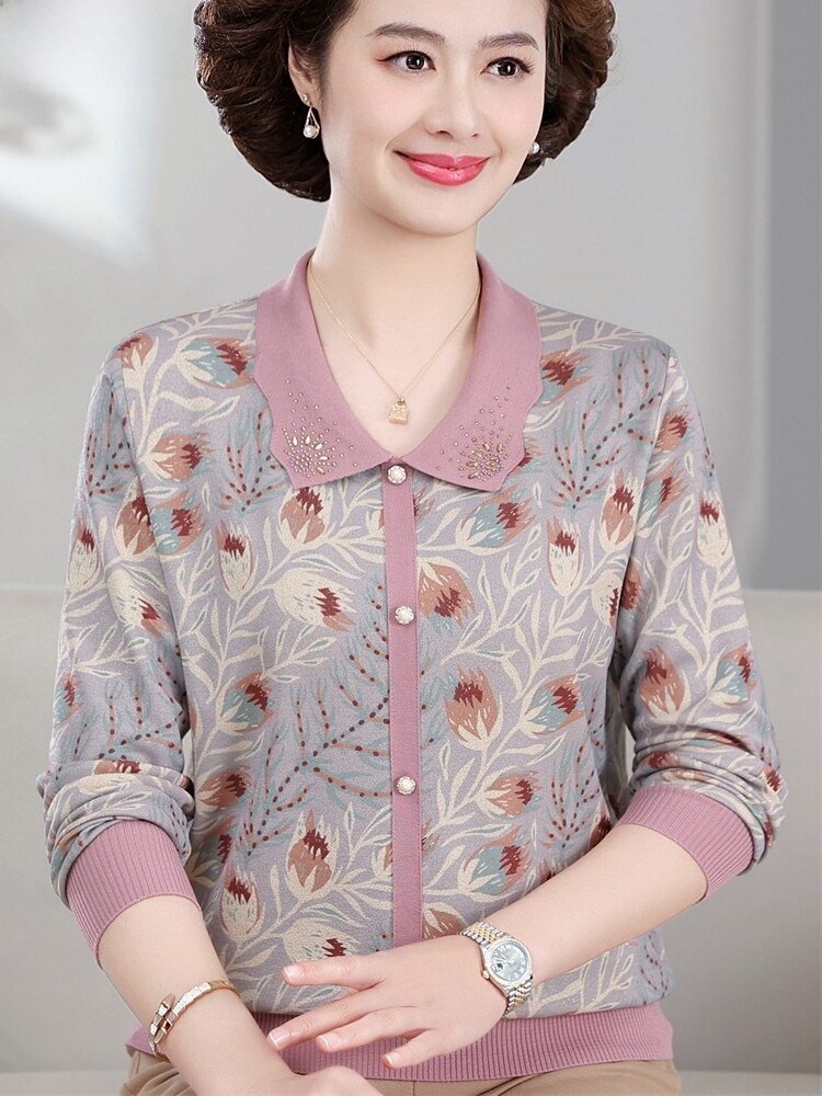 Fashionable Knitted Loose Long - Women'S Fashion In The 50S 리뷰 및 가격