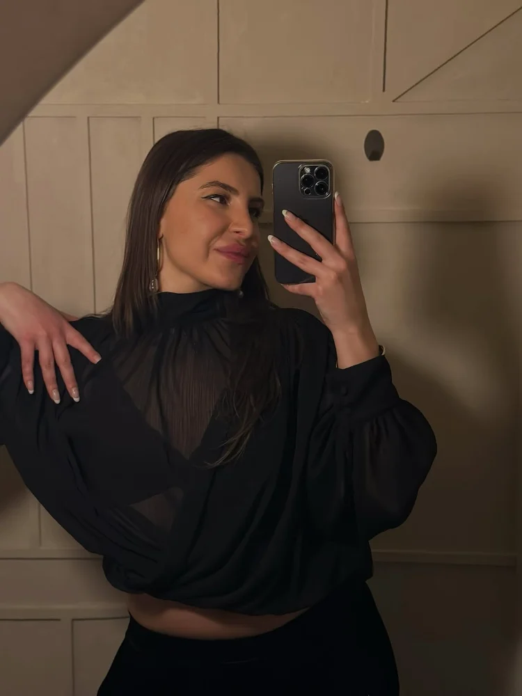Sexy Black Sheer Chiffon Blous - Wrap Blouse Chiffon 리뷰 및 가격
