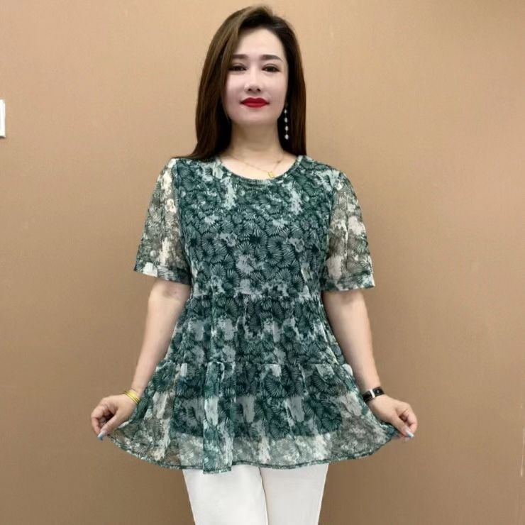 New Summer Casual Loose Floral - Women'S Fashion In The 50S 리뷰 및 가격