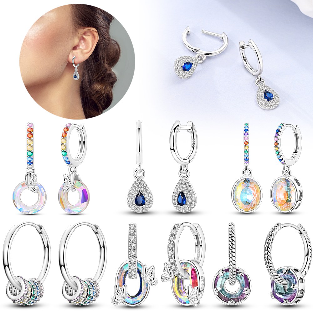Silver Colors Sparkling Teardr - Women'S Fashion Website 리뷰 및 가격