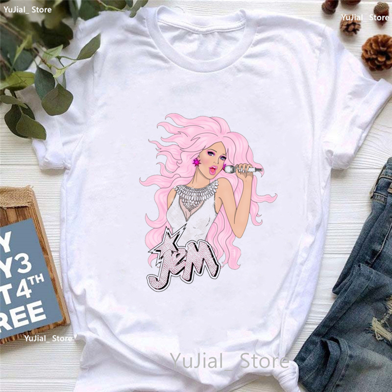 Retro 80s Jem Jem And The Holo - Women Fashion 80S 리뷰 및 가격