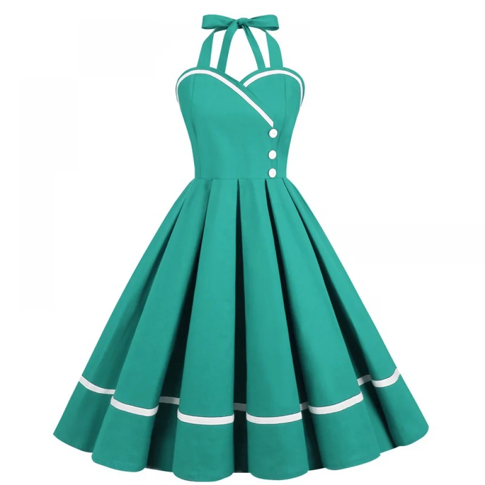 Halloween  50s 60s 80s Retro D - Women'S Fashion In The 50S 리뷰 및 가격