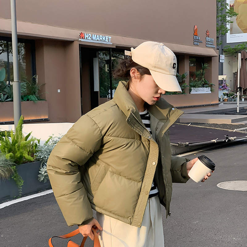 Winter Women Clothes Cropped J - Women'S Fashion Quilted Jacket 리뷰 및 가격