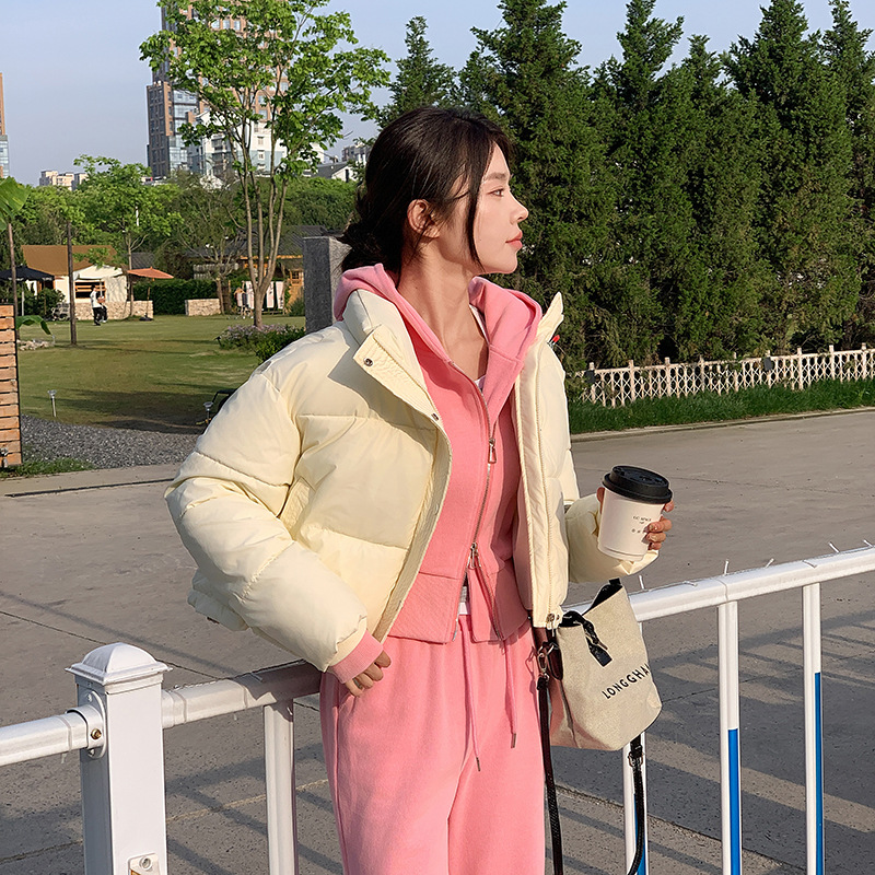 Winter Women Clothes Cropped J - Women'S Fashion Quilted Jacket 리뷰 및 가격