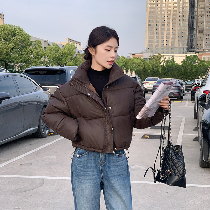 Winter Women Clothes Cropped J - Women'S Fashion Quilted Jacket 리뷰 및 가격