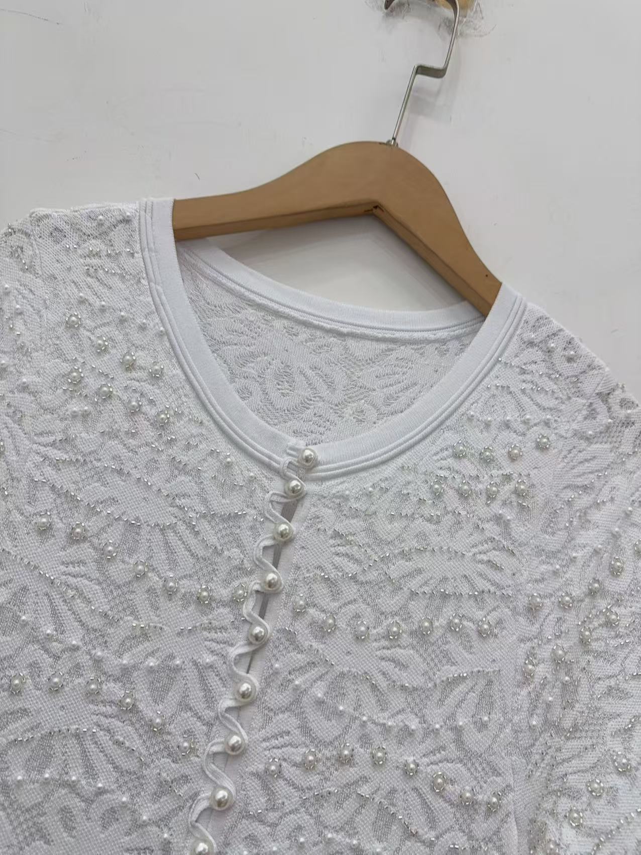 Spring/Summer Women Hollow Bea - Longline Cardigan Knit 리뷰 및 가격
