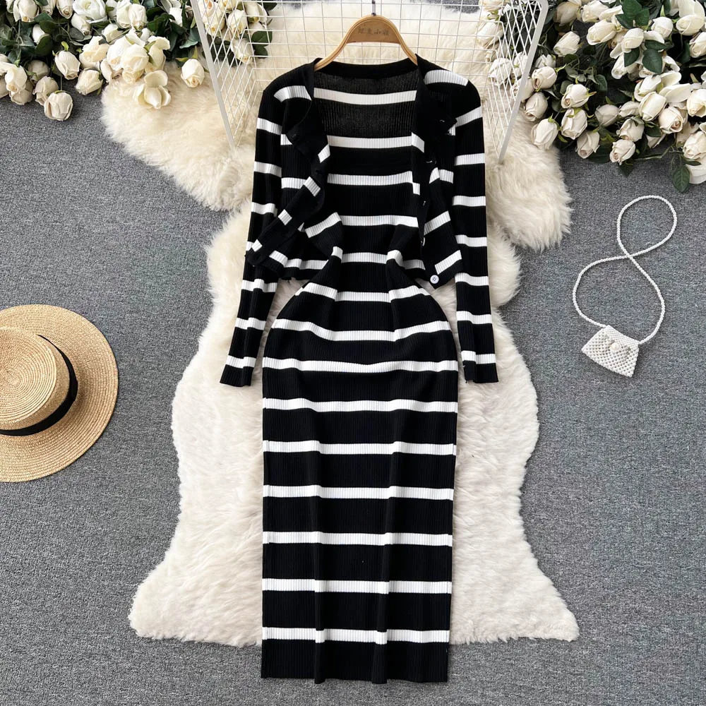 Korean Sweet Hit Color Patchwo - Longline Cardigan Knit 리뷰 및 가격
