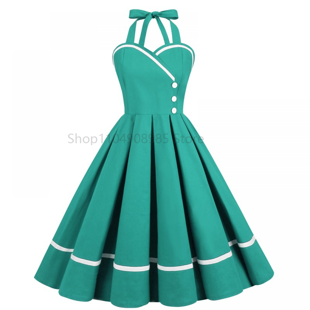 Retro Dress Women Elegant Fash - Women'S Fashion In The 50S 리뷰 및 가격