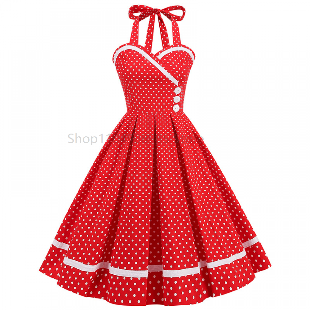 Retro Dress Women Elegant Fash - Women'S Fashion In The 50S 리뷰 및 가격
