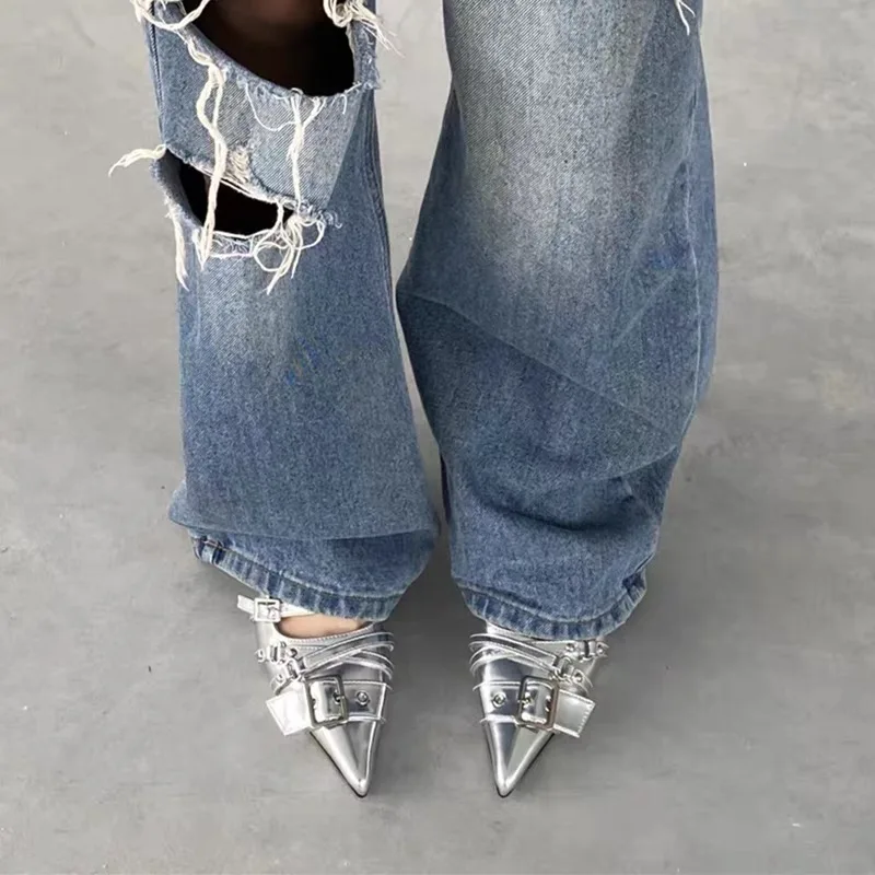 Pointed Toe High Heels Women W - Fashion Women Belt 리뷰 및 가격