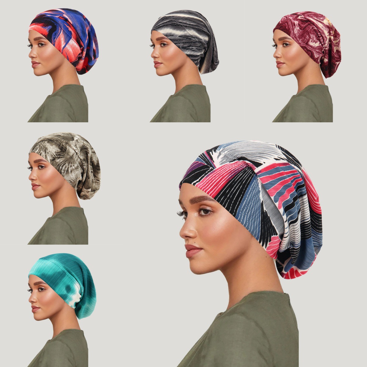 2026 New Tie-dye Hair Cover Ca - Women'S Fashion Hats 리뷰 및 가격
