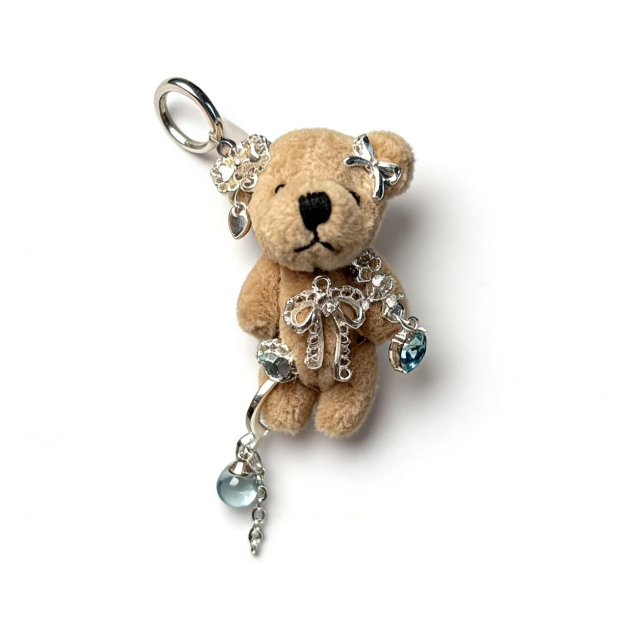 Harajuku Teddy Bear Earrings Y - Women'S Y3K Fashion 리뷰 및 가격