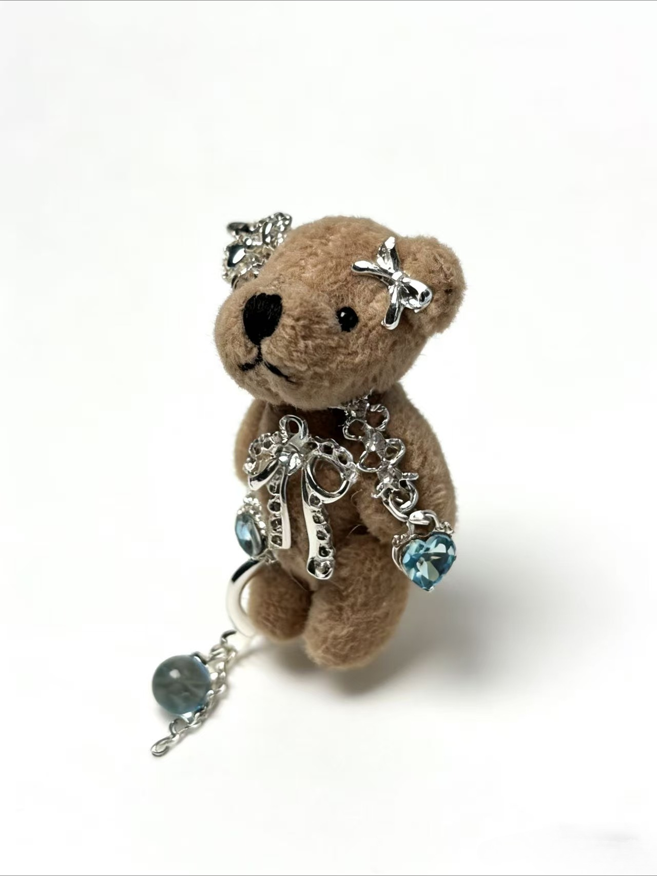 Harajuku Teddy Bear Earrings Y - Women'S Y3K Fashion 리뷰 및 가격