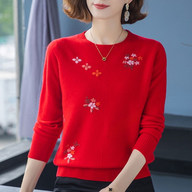 Loose Knitted Sweater for Mom  - Women'S Fashion In The 50S 리뷰 및 가격
