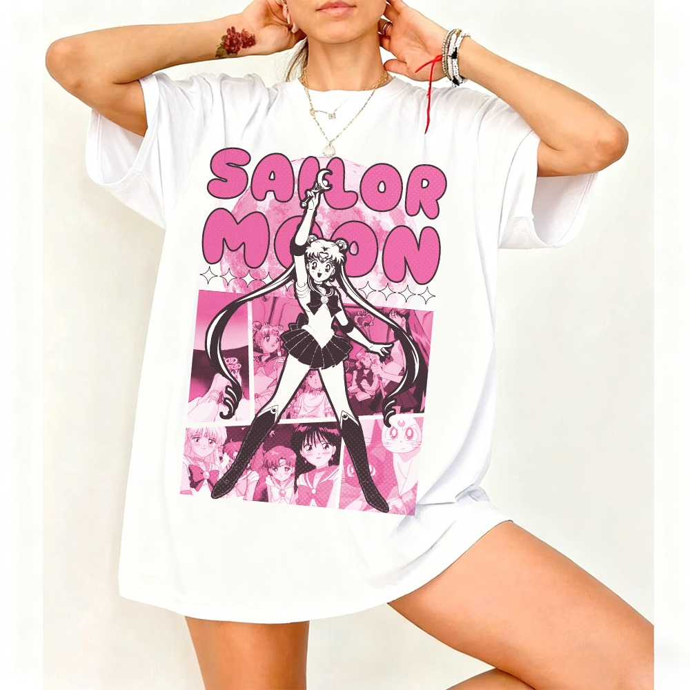 Sailor Moon Retro 90s Anime Gr - Women'S Fashion From The 90S 리뷰 및 가격