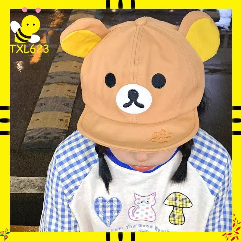 Rilakkuma Bear With Ear Cap Su - Women'S Fashion Hats 리뷰 및 가격
