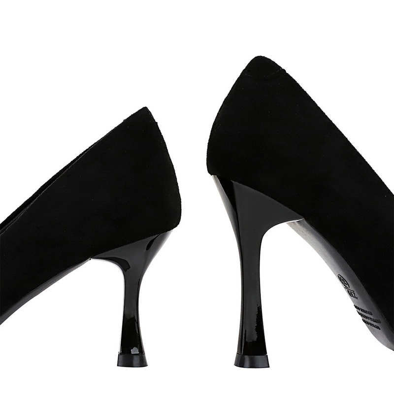 BIGTREE Shoes Suede Black Wome - Xxl Women Fashion 리뷰 및 가격