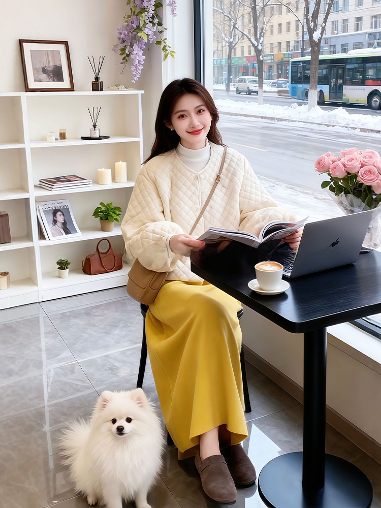 Korean Style Winter Fashion pl - Women'S Fashion Quilted Jacket 리뷰 및 가격