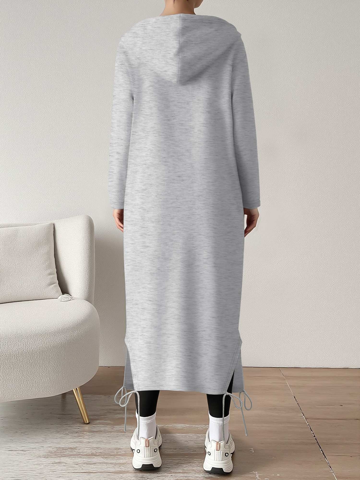 2026 New Longline Hooded Sweat - Longline Cardigan Knit 리뷰 및 가격