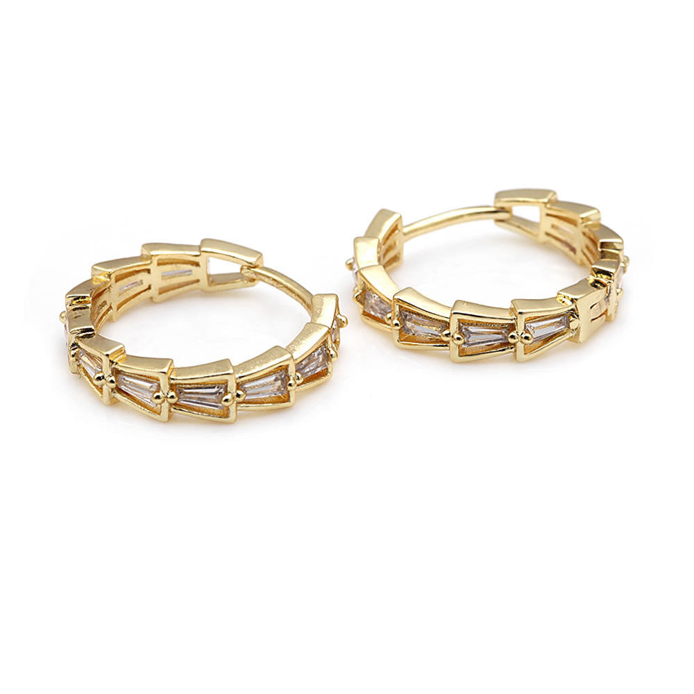 4PCS 18K Gold Color Brass Rhom - Women'S Fashion Website 리뷰 및 가격