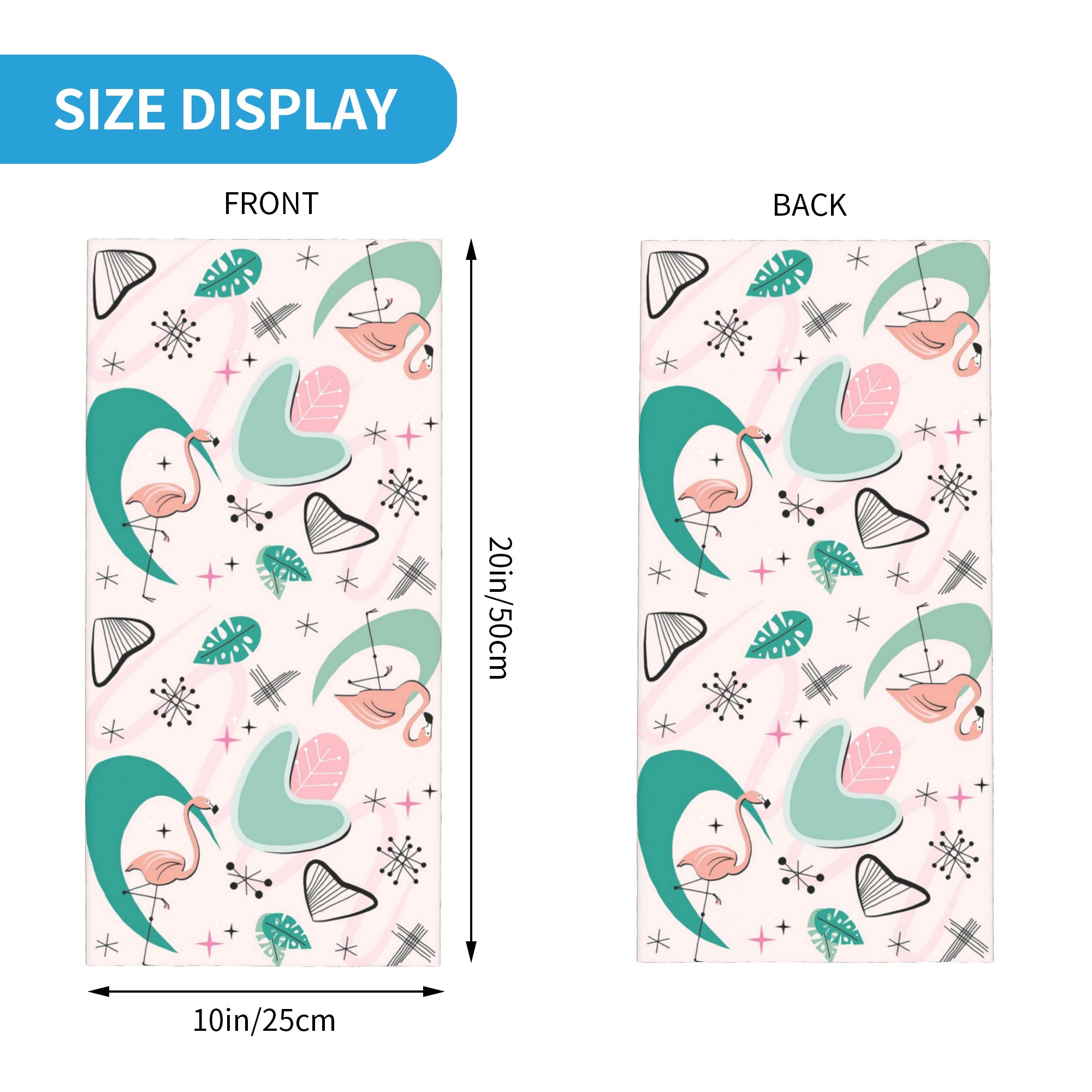 Atomic 50s Flamingo Bandana Ne - Women'S Fashion In The 50S 리뷰 및 가격