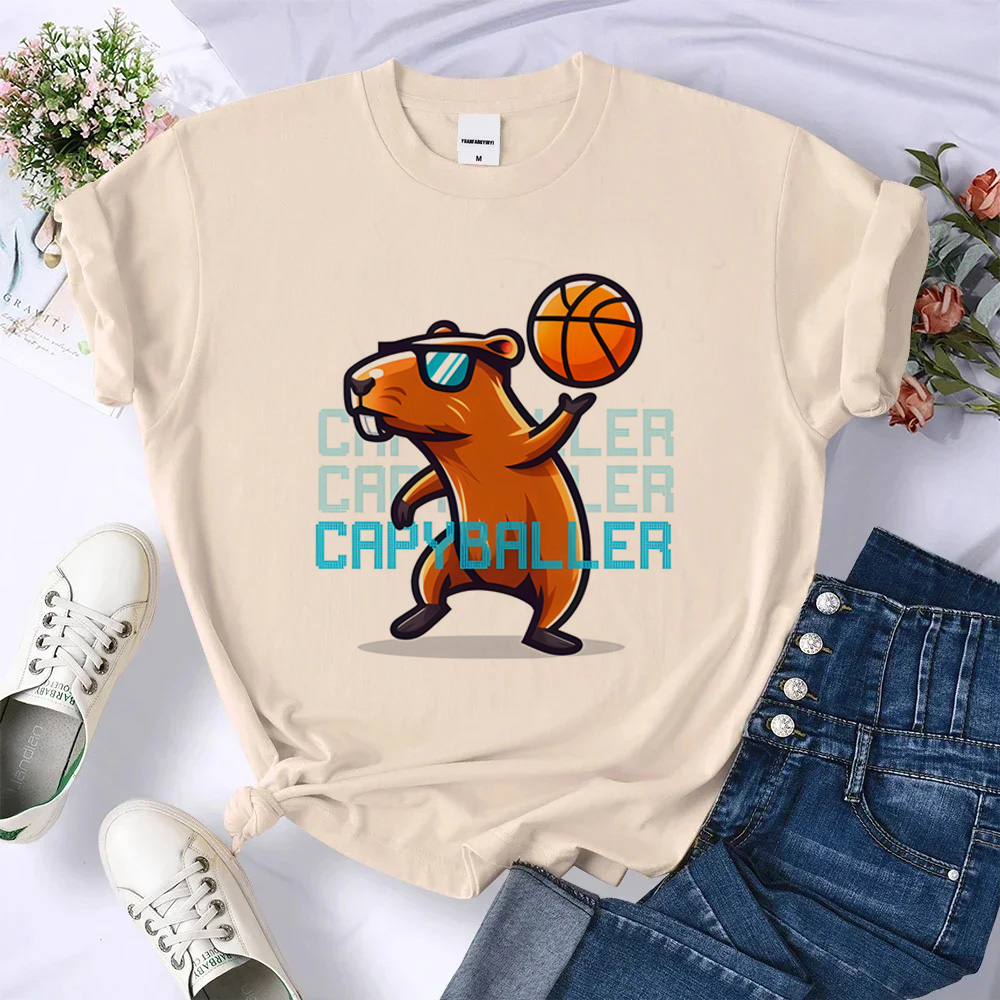 Capybara t shirt women Japanes - Women Fashion 80S 리뷰 및 가격