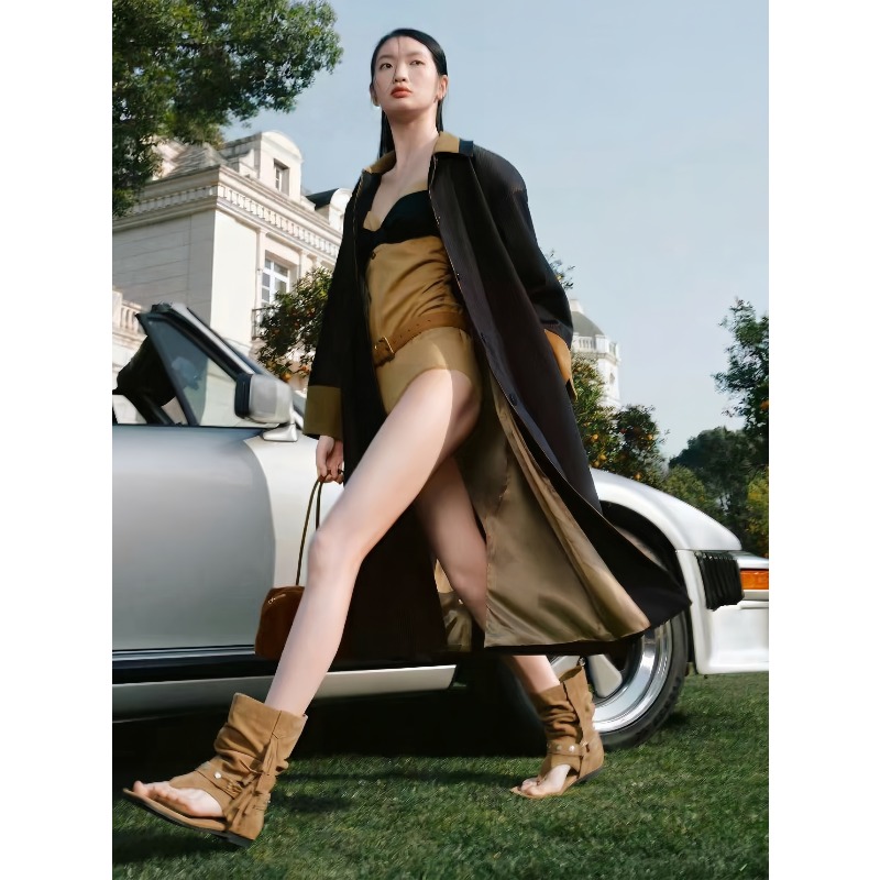 Studed Clip-Toe Block Heel San - Women'S Fashion Boots 리뷰 및 가격