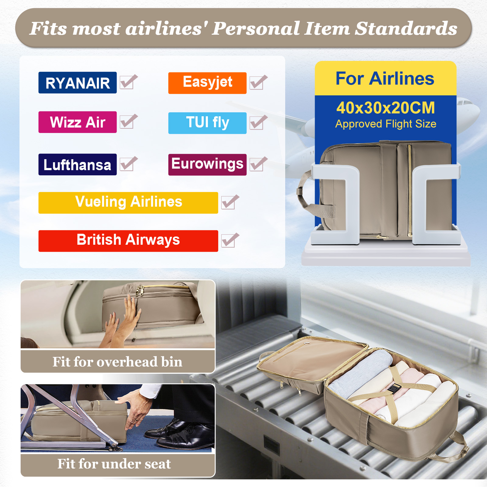 Ryanair 40x30x20 Travel Backpa - Fashion Women Belt 리뷰 및 가격