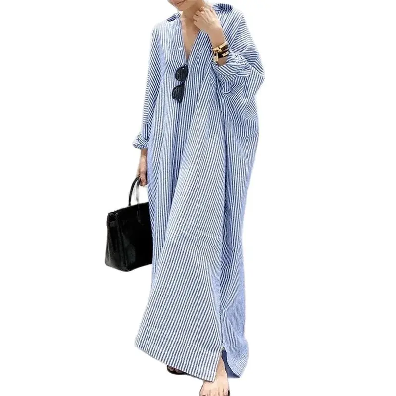 Elegant Office Commuter Stripe - Longline Cardigan Knit 리뷰 및 가격