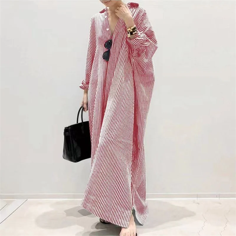 Elegant Office Commuter Stripe - Longline Cardigan Knit 리뷰 및 가격