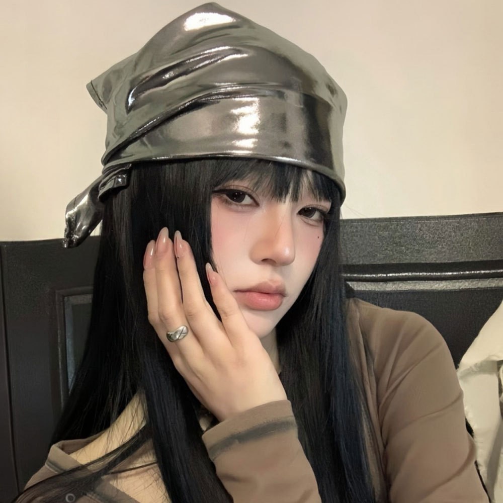 Y3K Liquid Silver Headband Wom - Women'S Y3K Fashion 리뷰 및 가격