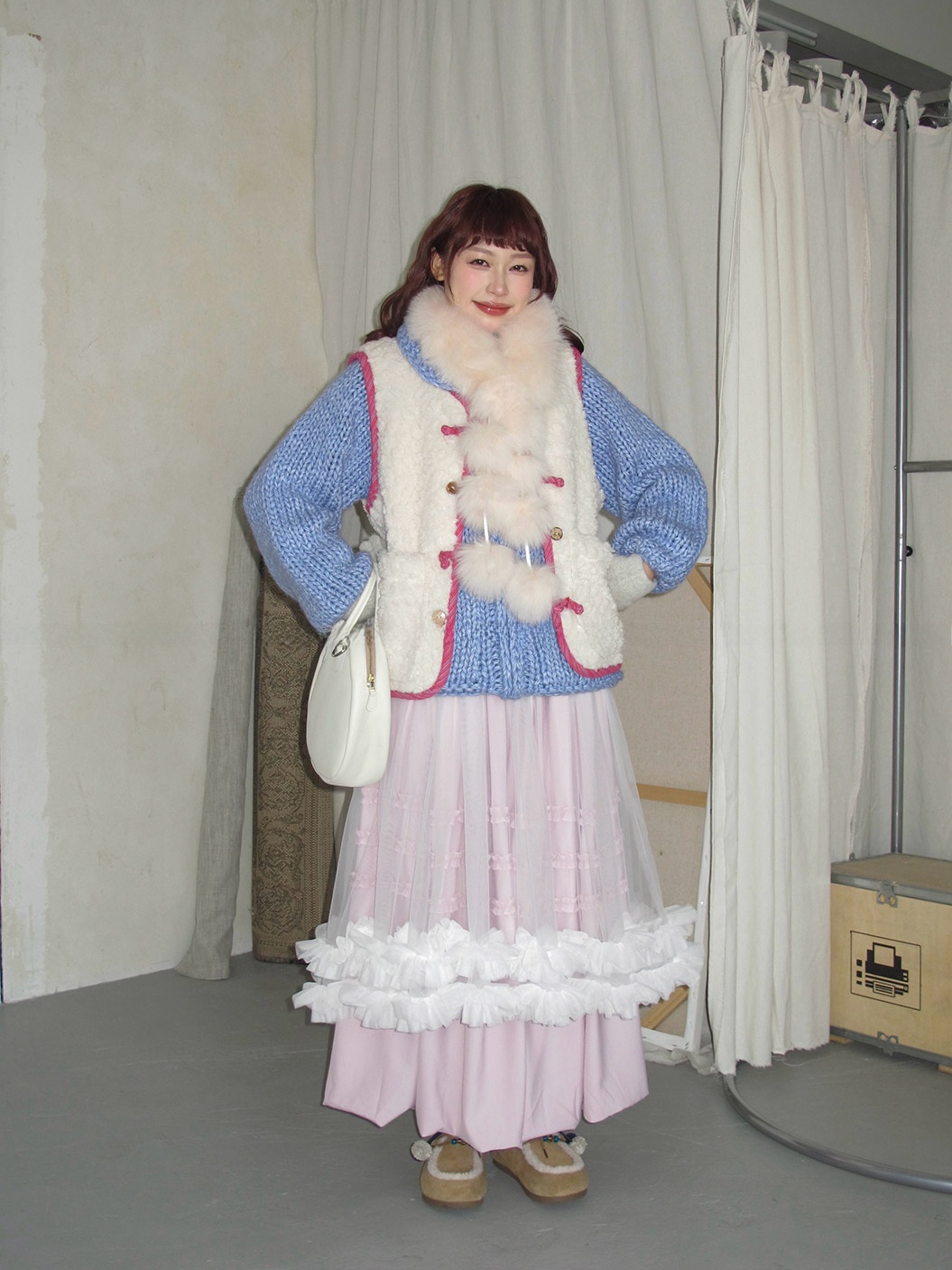 Korean Style Lazy Feel Handmad - Longline Cardigan Knit 리뷰 및 가격