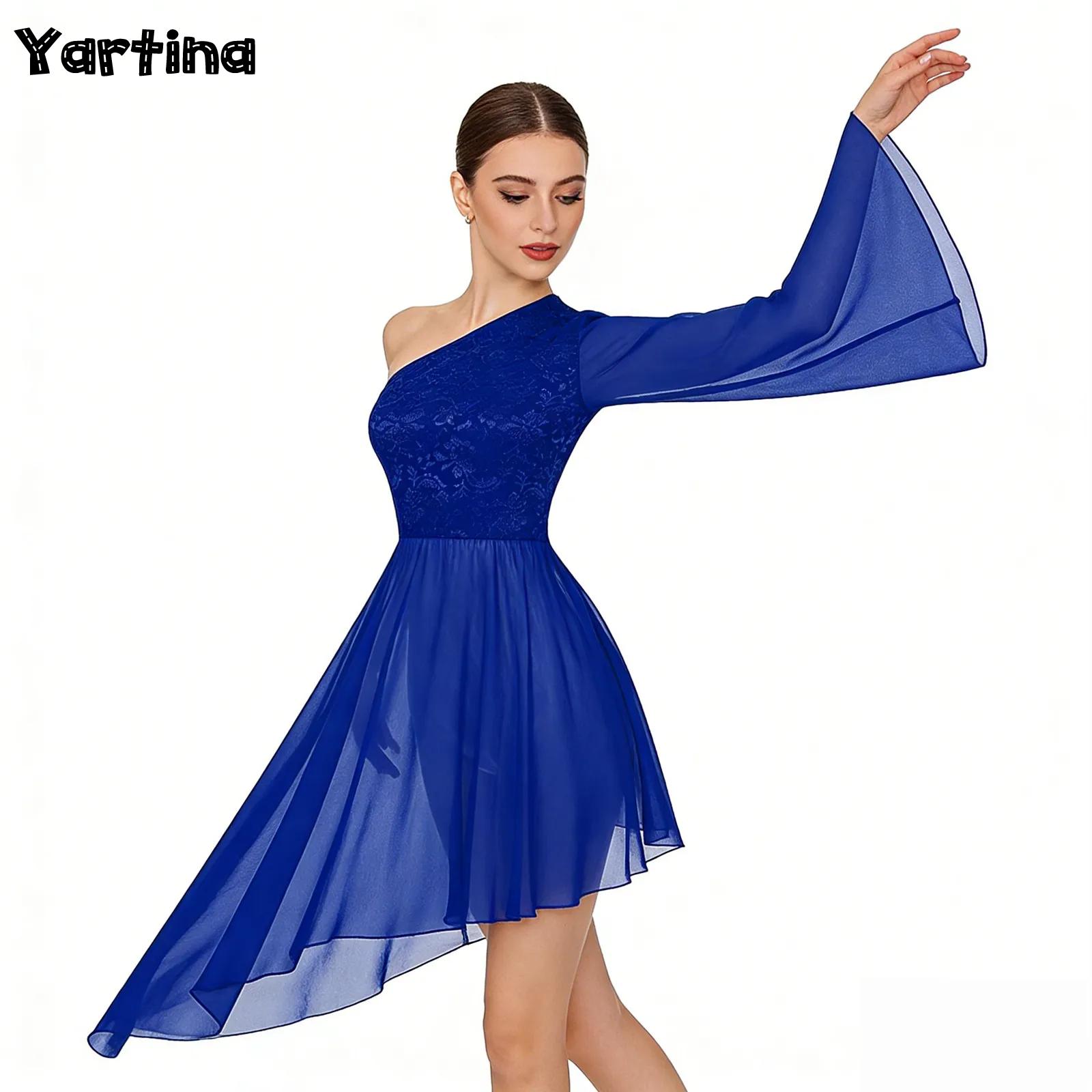 Womens Liturgical Praise Balle - Wrap Blouse Chiffon 리뷰 및 가격