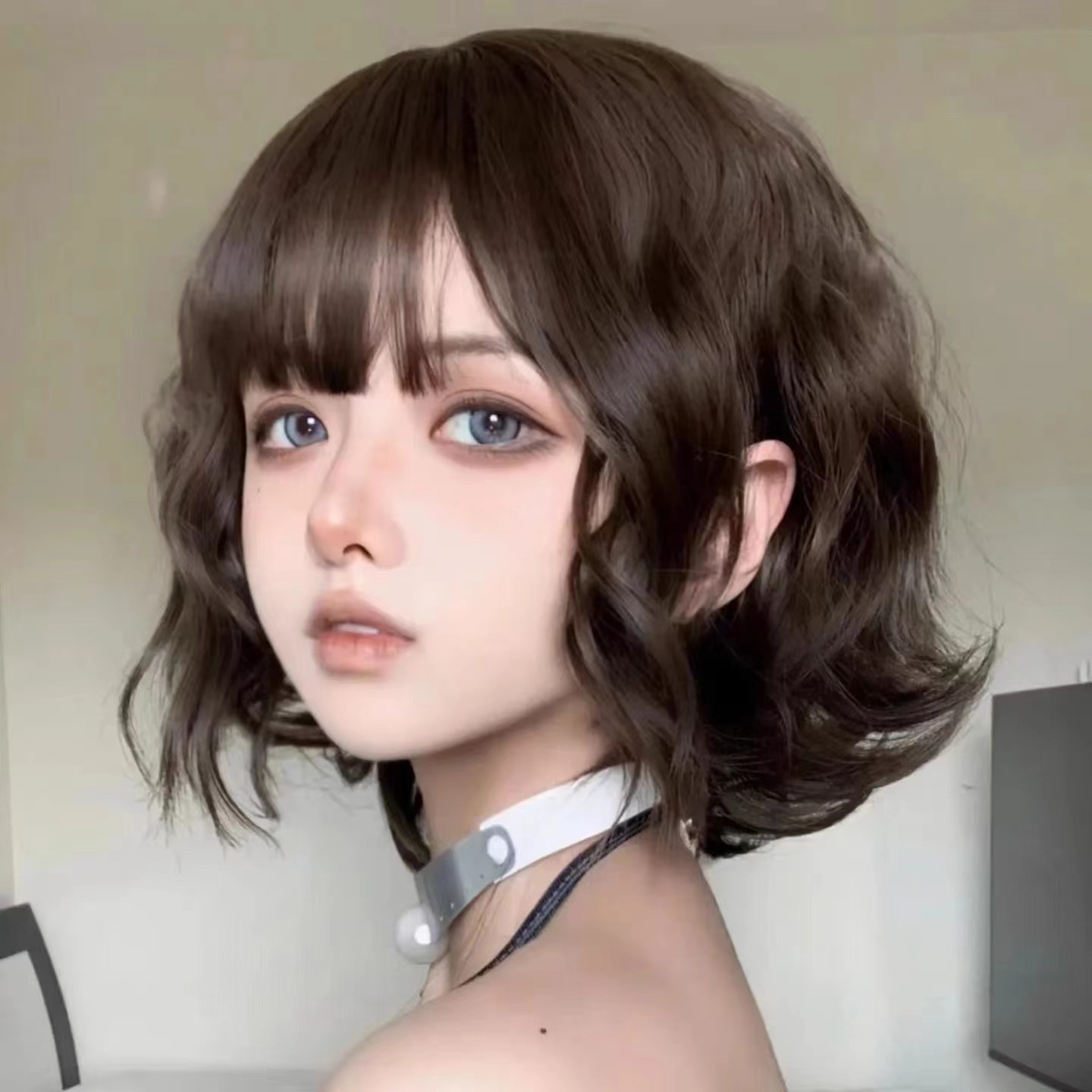 Black Short Curly Hair Wig for - Xxl Women Fashion 리뷰 및 가격