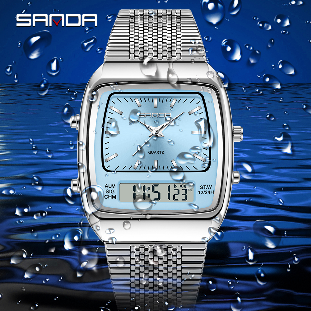 SANDA 3393 Retro Electronic Qu - Women Fashion Zone 리뷰 및 가격