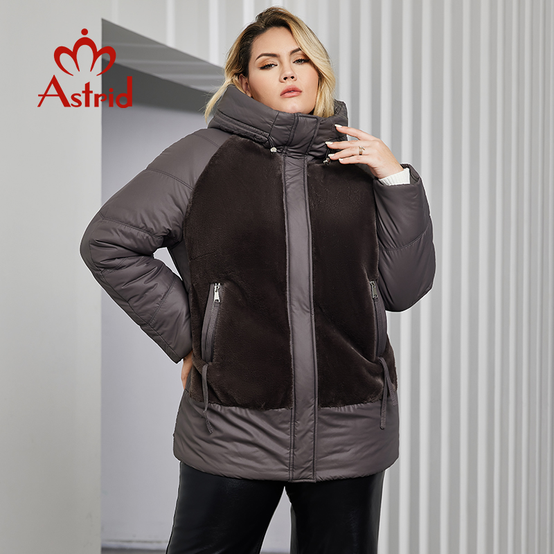 Astrid Plus Size Winter Jacket - Women'S Fashion Quilted Jacket 리뷰 및 가격
