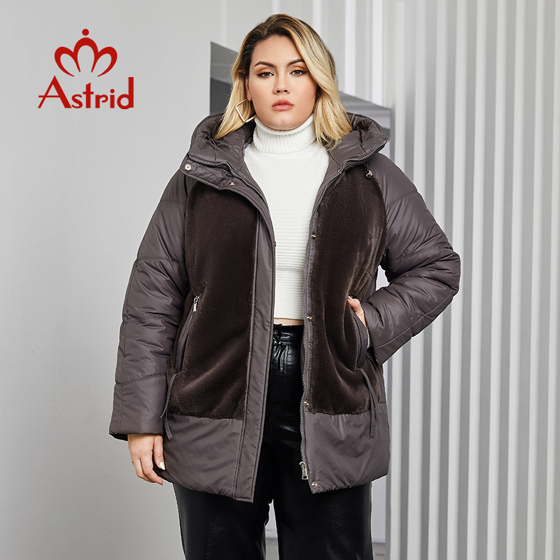 Astrid Plus Size Winter Jacket - Women'S Fashion Quilted Jacket 리뷰 및 가격