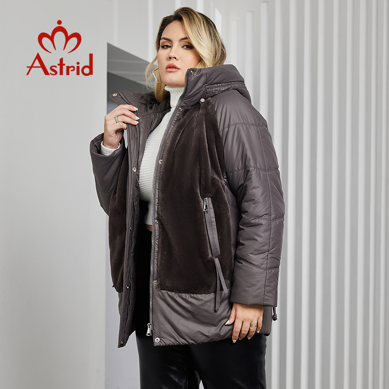Astrid Plus Size Winter Jacket - Women'S Fashion Quilted Jacket 리뷰 및 가격