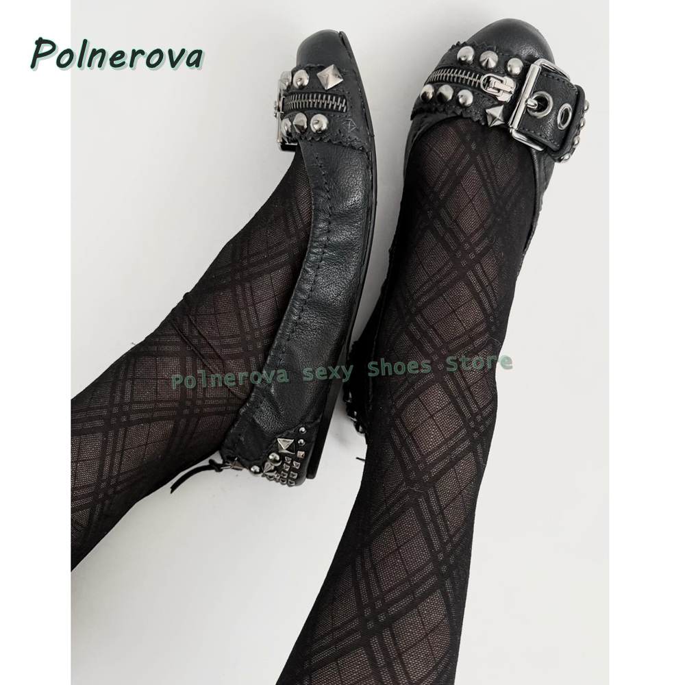 Rivet Belt Buckle Mary Jane Sh - Fashion Women Belt 리뷰 및 가격